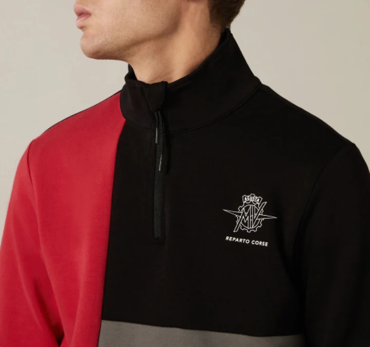 MV Agusta Reparto Corse Official Team Wear - Racing Half Zip